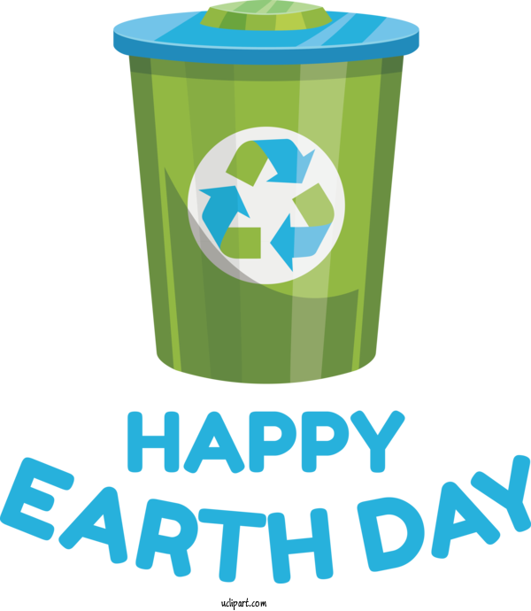 Free Holidays Logo Recycling Waste For Earth Day Clipart Transparent Background