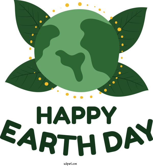 Free Holidays Turtles Leaf Logo For Earth Day Clipart Transparent Background
