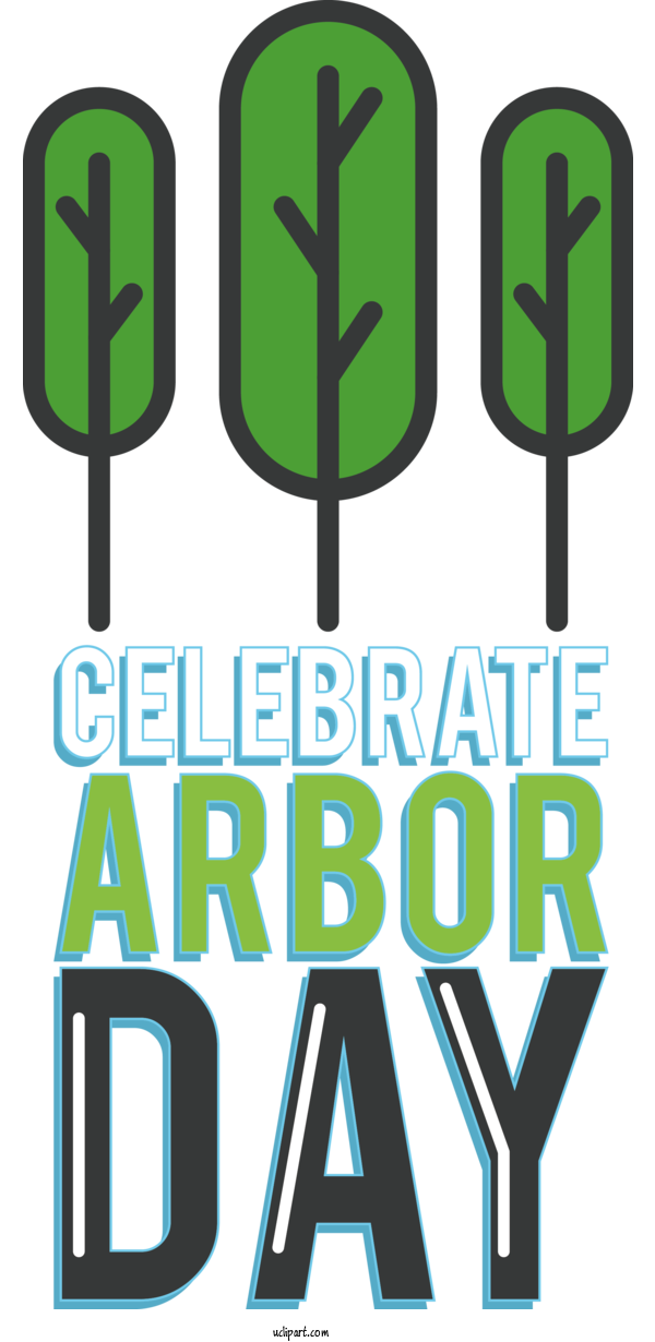 Free Holidays Logo Design Symbol For Arbor Day Clipart Transparent Background