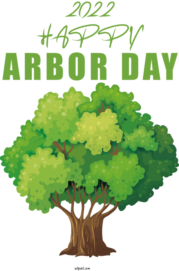 Free Holidays Tree Icon Design For Arbor Day Clipart Transparent Background