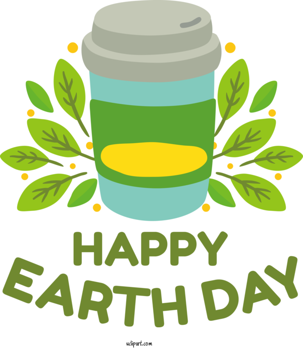 Free Holidays Leaf Logo Plant Stem For Earth Day Clipart Transparent Background