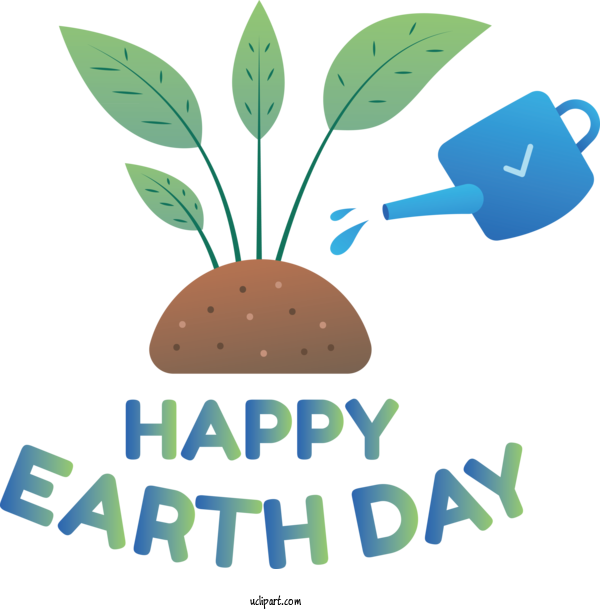 Free Holidays Logo Design Leaf For Earth Day Clipart Transparent Background
