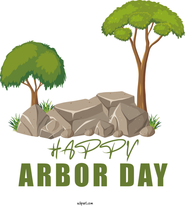 Free Holidays Design Royalty Free For Arbor Day Clipart Transparent Background