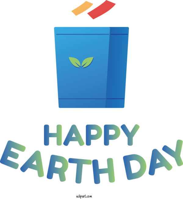 Free Holidays Logo Font Design For Earth Day Clipart Transparent Background