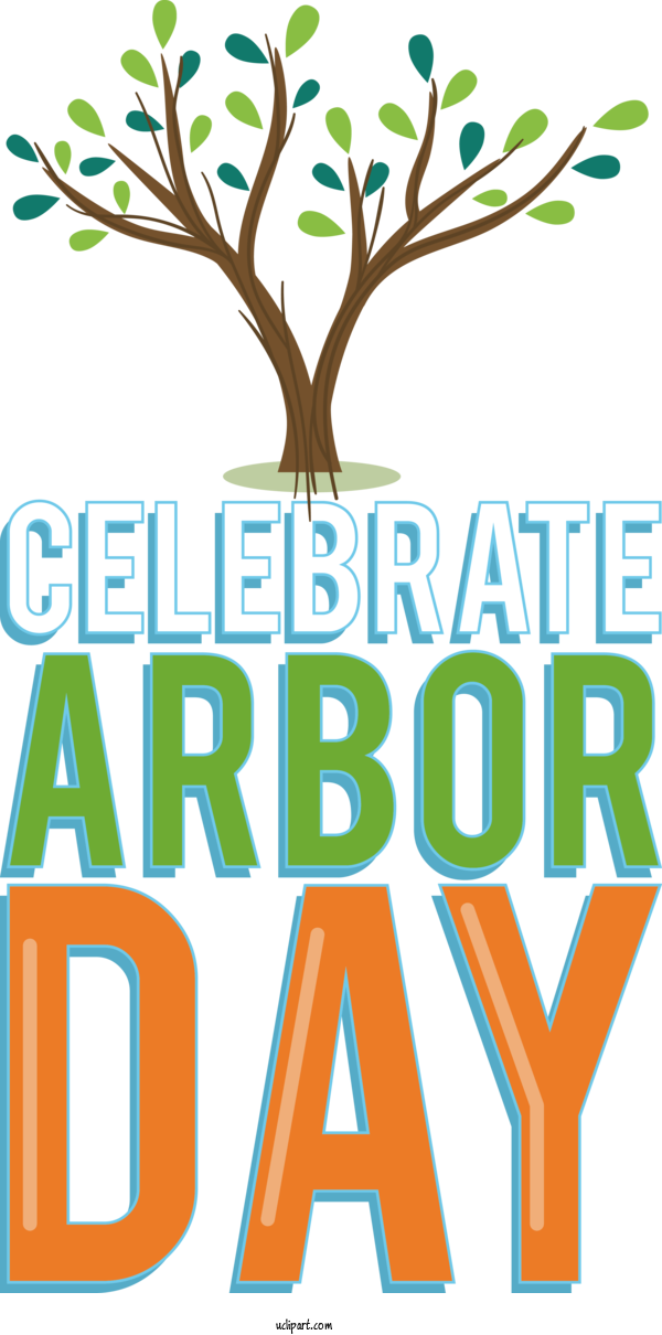 Free Holidays Human Leaf Logo For Arbor Day Clipart Transparent Background