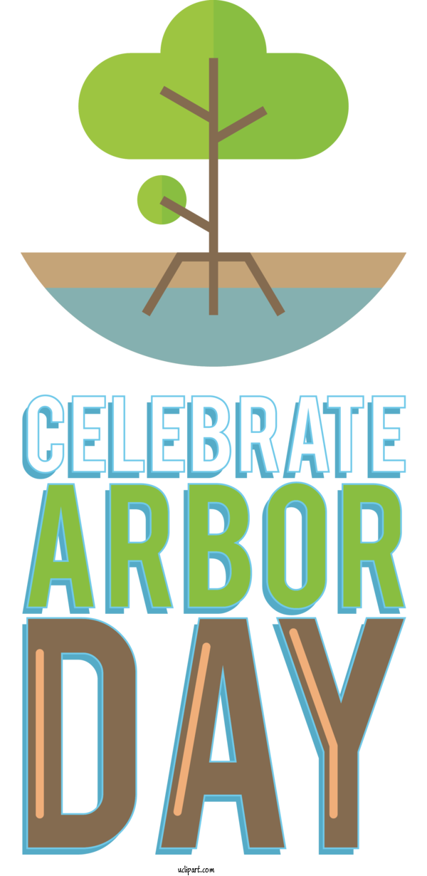 Free Holidays Human Design Logo For Arbor Day Clipart Transparent Background