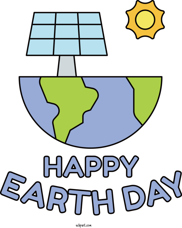 Free Holidays Human Line Behavior For Earth Day Clipart Transparent Background