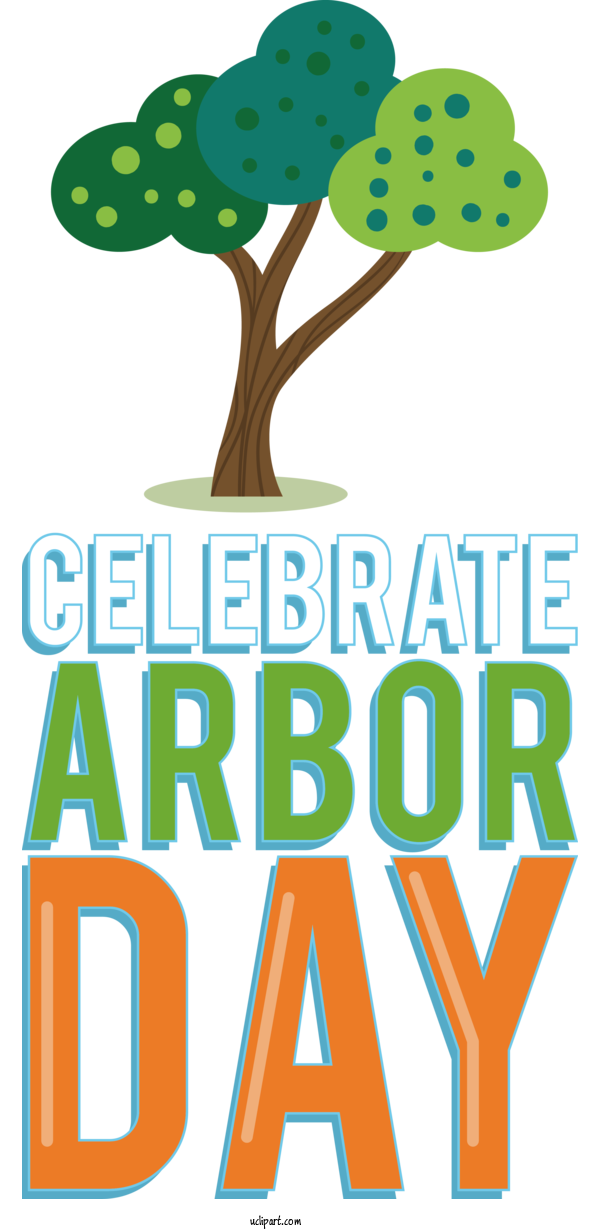 Free Holidays Logo Design Human For Arbor Day Clipart Transparent Background