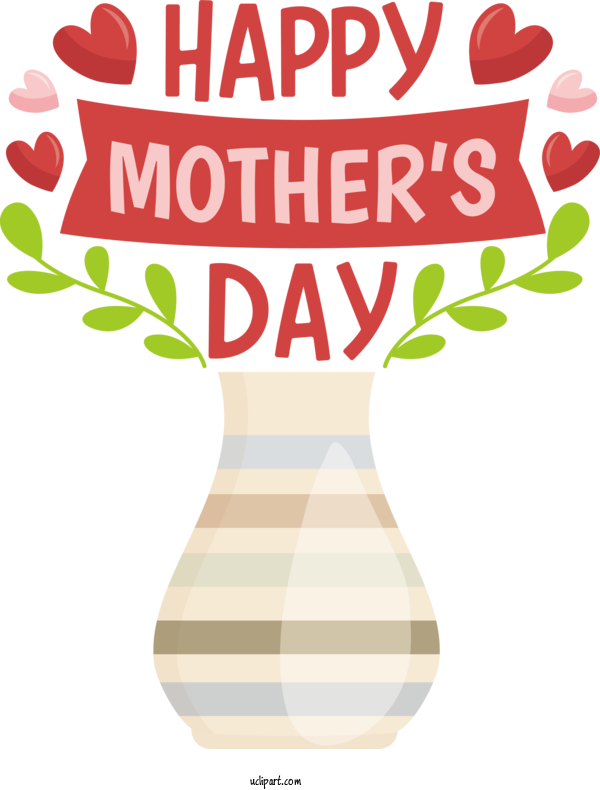 Free Holidays Design Line Text For Mothers Day Clipart Transparent Background