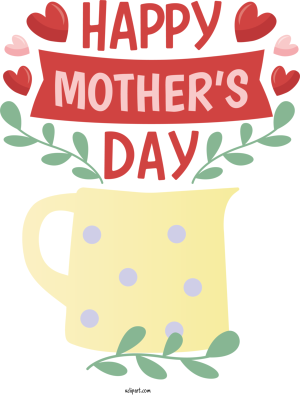 Free Holidays Coffee Coffee Cup Design For Mothers Day Clipart Transparent Background