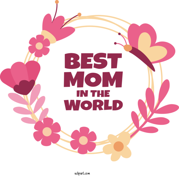 Free Holidays Mother's Day T Shirt Clothing For Mothers Day Clipart Transparent Background