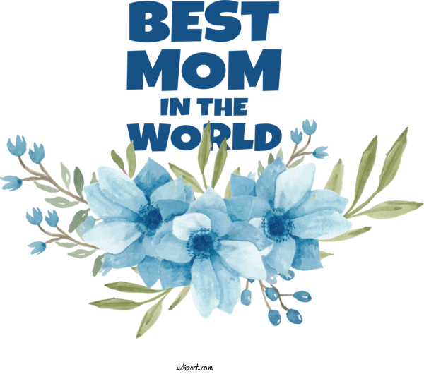 Free Holidays Mother's Day Floral Design T Shirt For Mothers Day Clipart Transparent Background