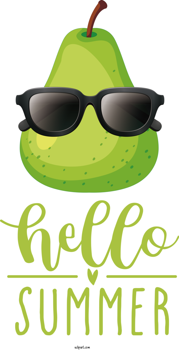Free Nature Glasses Design Logo For Summer Clipart Transparent Background