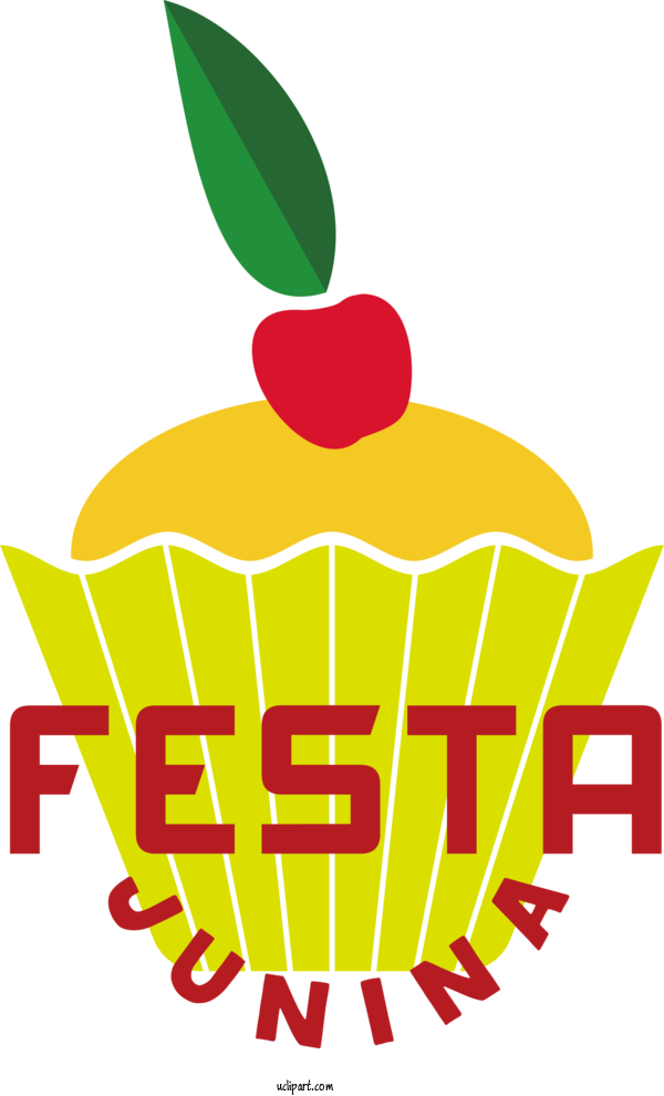 Free Holidays Leaf Logo Text For Brazilian Festa Junina Clipart Transparent Background