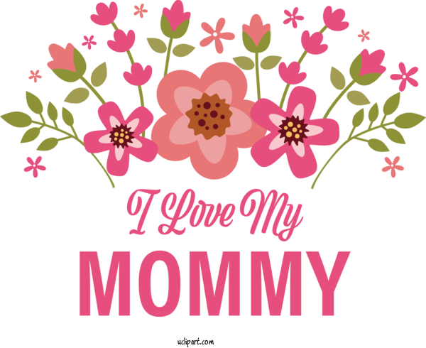 Free Holidays Mother's Day Transparency For Mothers Day Clipart Transparent Background