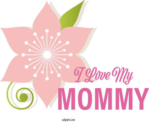 Free Holidays Floral Design Leaf Design For Mothers Day Clipart Transparent Background