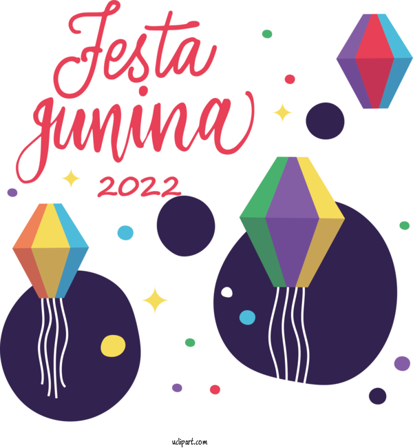 Free Holidays Design Logo For Brazilian Festa Junina Clipart Transparent Background