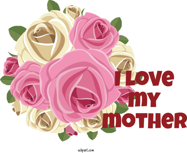 Free Holidays Flower Flower Bouquet Garden Roses For Mothers Day Clipart Transparent Background