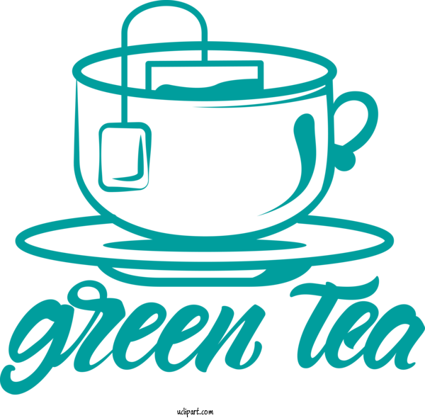 Free Drink Design Line Art Logo For Tea Clipart Transparent Background