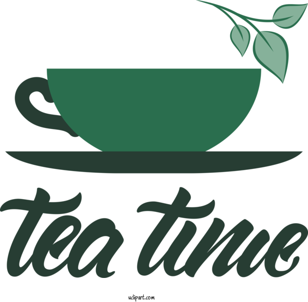 Free Drink Logo Design Leaf For Tea Clipart Transparent Background