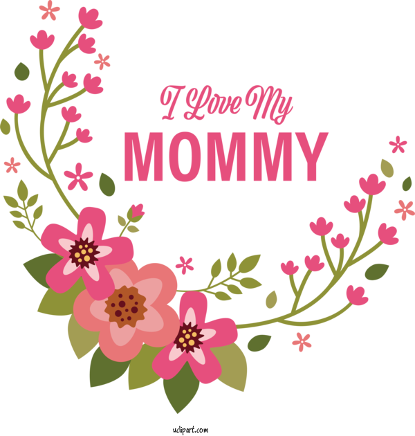 Free Holidays Flower Floral Design Floristry For Mothers Day Clipart Transparent Background