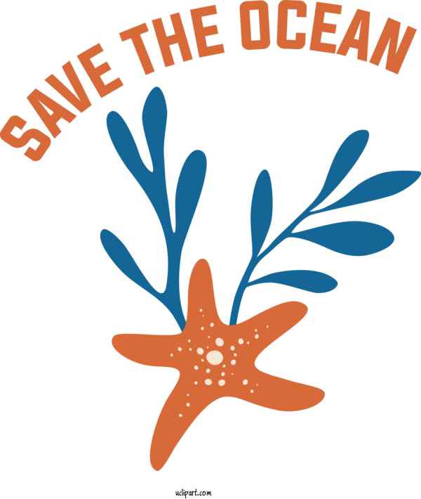 Free Nature Leaf Cartoon Logo For Ocean Clipart Transparent Background