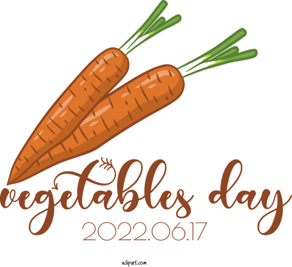 Free Food Vegetable Carrot Line For Vegetable Clipart Transparent Background