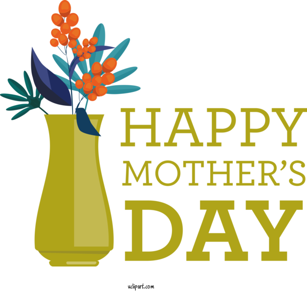 Free Holidays Flower Floral Design Human For Mothers Day Clipart Transparent Background