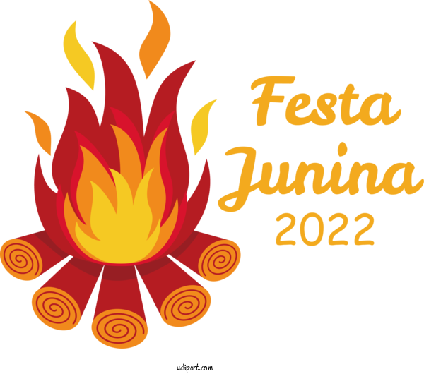 Free Holidays Floral Design Design Logo For Brazilian Festa Junina Clipart Transparent Background