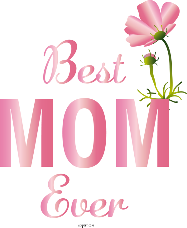 Free Holidays Floral Design Greeting Card Logo For Mothers Day Clipart Transparent Background