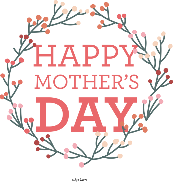 Free Holidays World Book Day Floral Design Design For Mothers Day Clipart Transparent Background