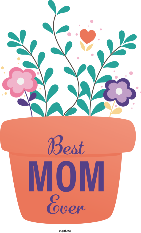 Free Holidays Design Drawing Line Art For Mothers Day Clipart Transparent Background