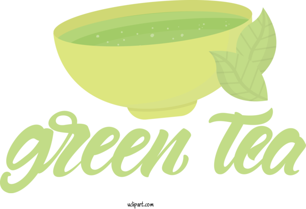 Free Drink Logo Leaf Design For Tea Clipart Transparent Background