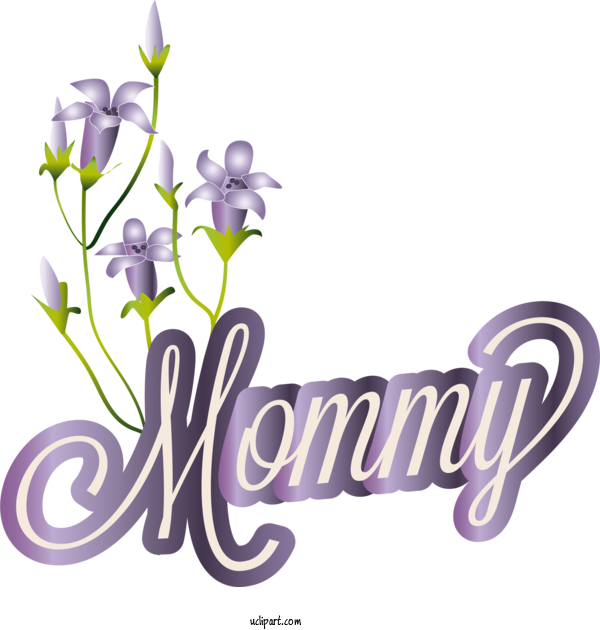 Free Holidays Flower Design Floral Design For Mothers Day Clipart Transparent Background