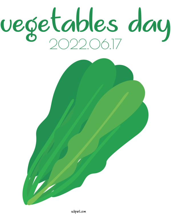 Free Food Leaf Plant Stem Design For Vegetable Clipart Transparent Background