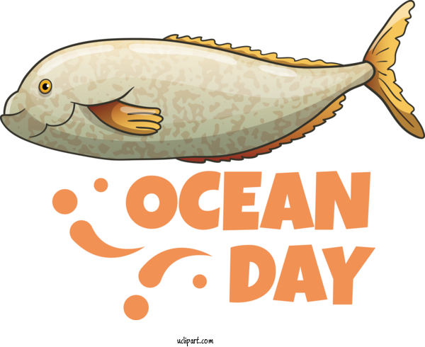 Free Nature Fish Fish Products Cartoon For Ocean Clipart Transparent Background