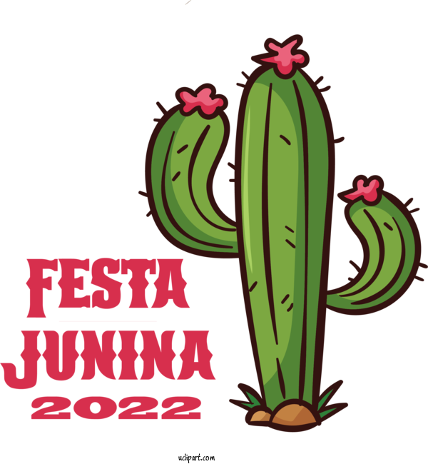 Free Holidays Midsummer Flower Cartoon For Brazilian Festa Junina Clipart Transparent Background