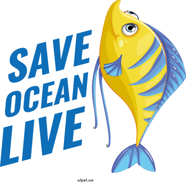 Free Nature Logo Design Fish For Ocean Clipart Transparent Background