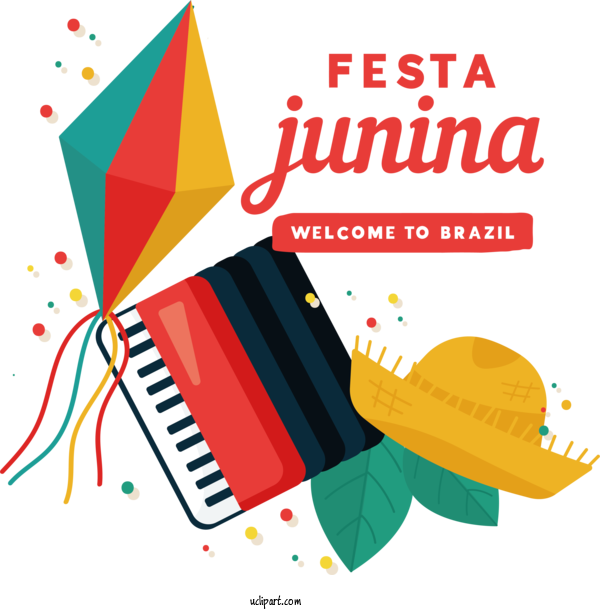 Free Holidays Christmas Painting Drawing For Brazilian Festa Junina Clipart Transparent Background