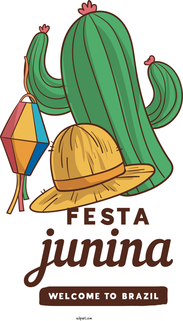 Free Holidays Christmas Painting Color For Brazilian Festa Junina Clipart Transparent Background