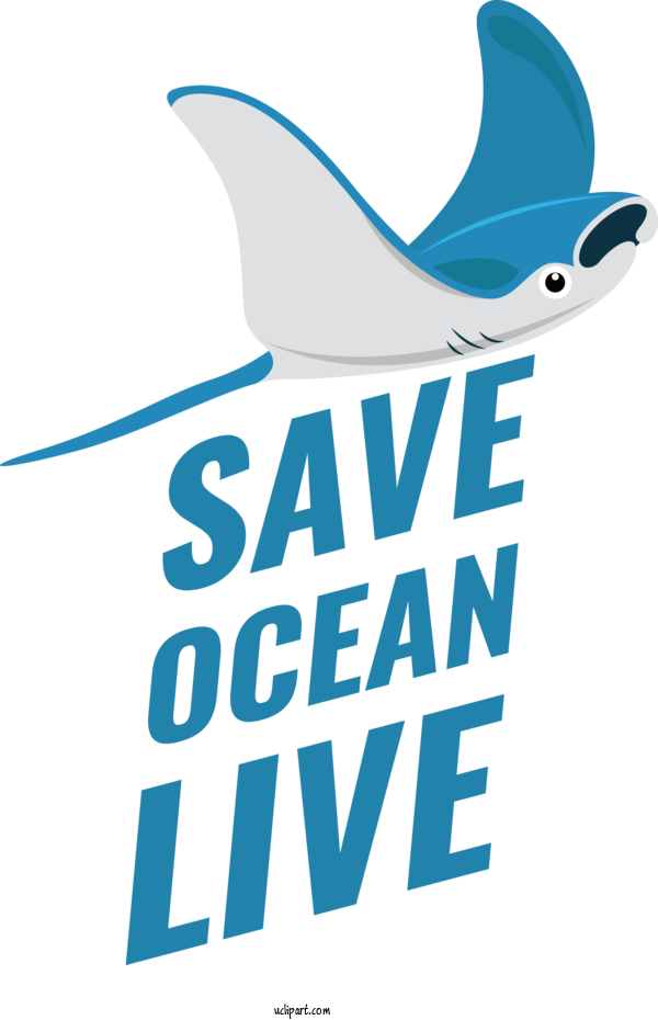 Free Nature Design Logo Fish For Ocean Clipart Transparent Background