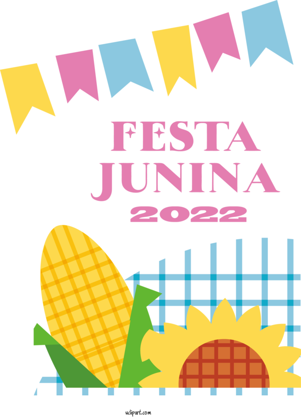 Free Holidays Flower Design For Brazilian Festa Junina Clipart Transparent Background