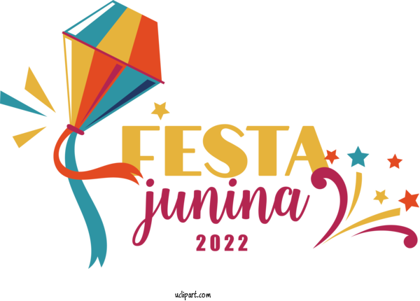 Free Holidays Design Logo Line For Brazilian Festa Junina Clipart Transparent Background