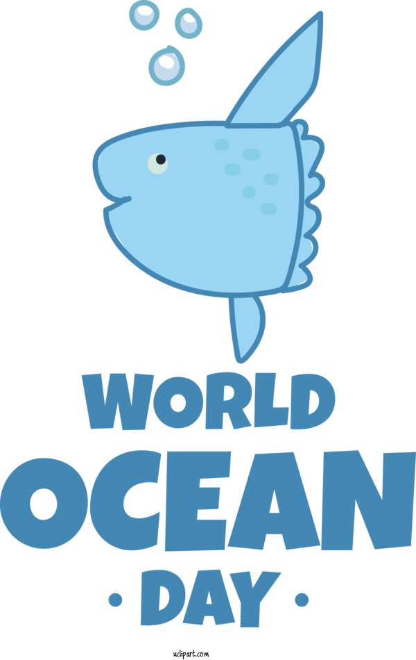 Free Nature Cartoon Fish Logo For Ocean Clipart Transparent Background