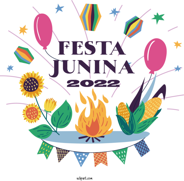 Free Holidays Vector Design Dance Party For Brazilian Festa Junina Clipart Transparent Background
