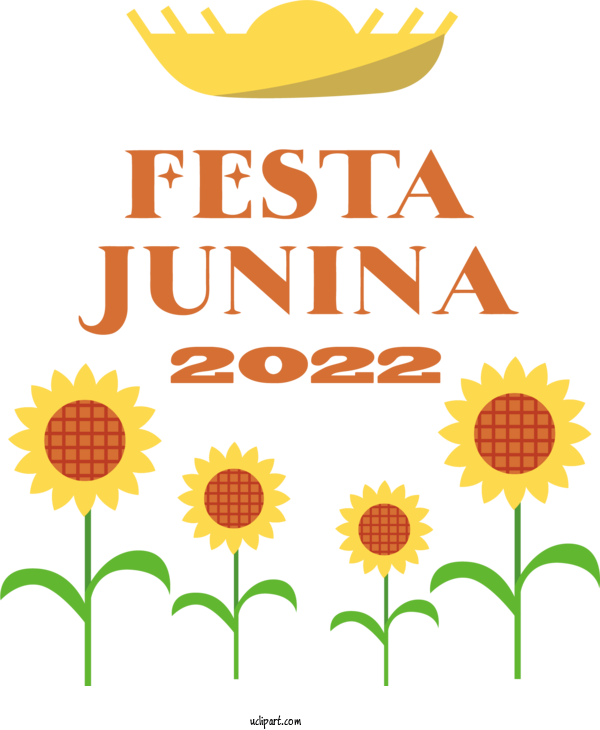 Free Holidays Floral Design Flower Design For Brazilian Festa Junina Clipart Transparent Background