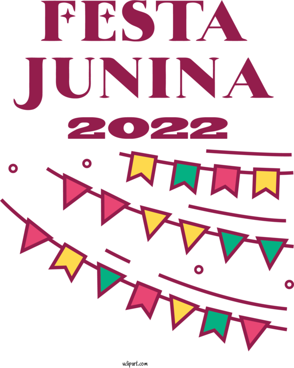 Free Holidays Design Line Pattern For Brazilian Festa Junina Clipart Transparent Background