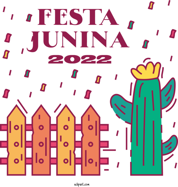 Free Holidays Design Flower Drawing For Brazilian Festa Junina Clipart Transparent Background