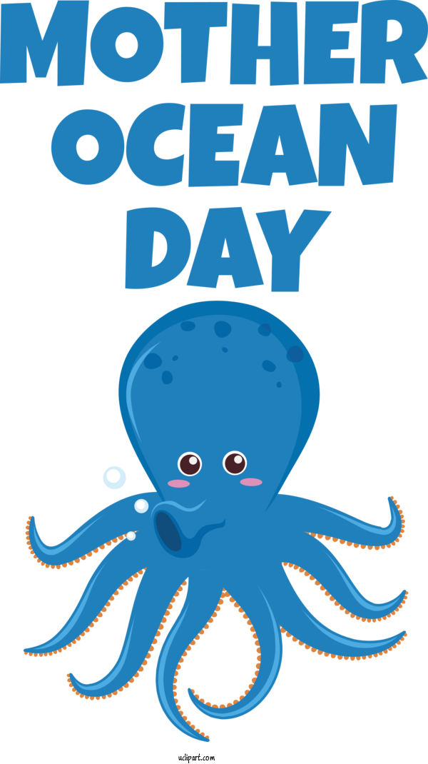 Free Nature Octopus SEA LIFE Bangkok Ocean World Cartoon For Ocean Clipart Transparent Background