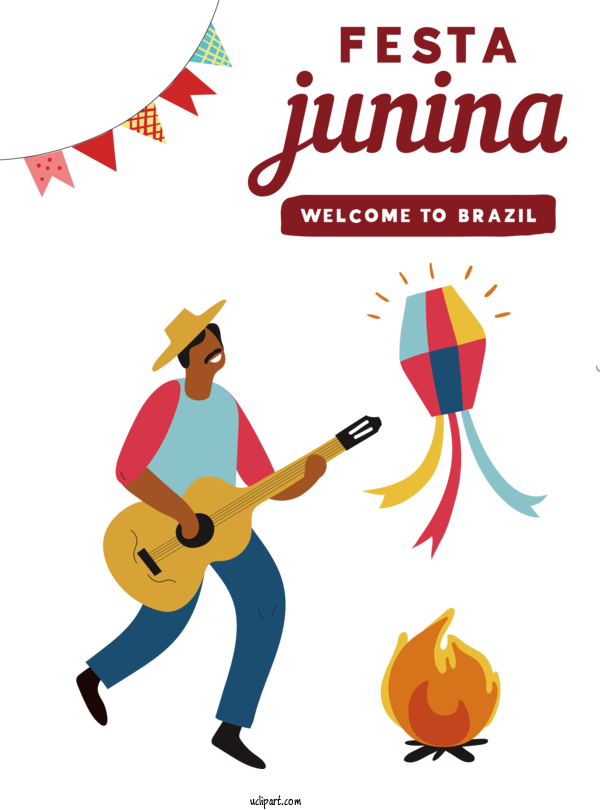 Free Holidays 2017 Festa De São João Do Porto Festival Drawing For Brazilian Festa Junina Clipart Transparent Background
